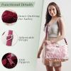 imageMaison d Hermine Hand Bags for Women Cotton Shoulder Bag for Shopping Travel Everyday Use Cross Body Tote purse Sling Bag04  the Miller  Red