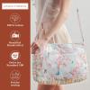 imageMaison d Hermine Hand Bags for Women Cotton Shoulder Bag for Shopping Travel Everyday Use Cross Body Tote purse Sling Bag05  Blossoms in Spring