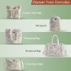 imageMaison d Hermine Hand Bags for Women Cotton Shoulder Bag for Shopping Travel Everyday Use Cross Body Tote purse Sling Bag05  Blossoms in Spring