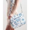 imageMaison d Hermine Hand Bags for Women Cotton Shoulder Bag for Shopping Travel Everyday Use Cross Body Tote purse Sling Bag05  Bonobo  Blue