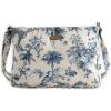 imageMaison d Hermine Hand Bags for Women Cotton Shoulder Bag for Shopping Travel Everyday Use Cross Body Tote purse Sling Bag05  Bonobo  Blue