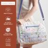 imageMaison d Hermine Hand Bags for Women Cotton Shoulder Bag for Shopping Travel Everyday Use Cross Body Tote purse Sling Bag07  Faience