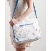 imageMaison d Hermine Hand Bags for Women Cotton Shoulder Bag for Shopping Travel Everyday Use Cross Body Tote purse Sling Bag10  Ice Florals