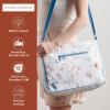 imageMaison d Hermine Hand Bags for Women Cotton Shoulder Bag for Shopping Travel Everyday Use Cross Body Tote purse Sling Bag10  Ice Florals