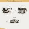 imageMaison d Hermine Hand Bags for Women Cotton Shoulder Bag for Shopping Travel Everyday Use Cross Body Tote purse Sling Bag11  Zebra