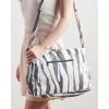imageMaison d Hermine Hand Bags for Women Cotton Shoulder Bag for Shopping Travel Everyday Use Cross Body Tote purse Sling Bag11  Zebra