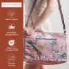imageMaison d Hermine Hand Bags for Women Cotton Shoulder Bag for Shopping Travel Everyday Use Cross Body Tote purse Sling Bag12  Hokuzai  Violet