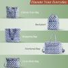imageMaison d Hermine Hand Bags for Women Cotton Shoulder Bag for Shopping Travel Everyday Use Cross Body Tote purse Sling Bag14  Shibori