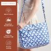 imageMaison d Hermine Hand Bags for Women Cotton Shoulder Bag for Shopping Travel Everyday Use Cross Body Tote purse Sling Bag14  Shibori