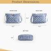 imageMaison d Hermine Hand Bags for Women Cotton Shoulder Bag for Shopping Travel Everyday Use Cross Body Tote purse Sling Bag14  Shibori