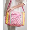 imageMaison d Hermine Hand Bags for Women Cotton Shoulder Bag for Shopping Travel Everyday Use Cross Body Tote purse Sling Bag15  Katmandou  Fushia