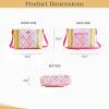imageMaison d Hermine Hand Bags for Women Cotton Shoulder Bag for Shopping Travel Everyday Use Cross Body Tote purse Sling Bag15  Katmandou  Fushia