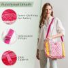 imageMaison d Hermine Hand Bags for Women Cotton Shoulder Bag for Shopping Travel Everyday Use Cross Body Tote purse Sling Bag15  Katmandou  Fushia