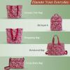 imageMaison d Hermine Hand Bags for Women Cotton Shoulder Bag for Shopping Travel Everyday Use Cross Body Tote purse Sling Bag15  Surya  Maroon