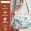 imageMaison d Hermine Hand Bags for Women Cotton Shoulder Bag for Shopping Travel Everyday Use Cross Body Tote purse Sling Bag16  Hokuzai  Green