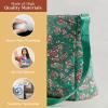 imageMaison d Hermine Hand Bags for Women Cotton Shoulder Bag for Shopping Travel Everyday Use Cross Body Tote purse Sling Bag20  Surya  Green