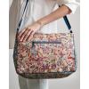 imageMaison d Hermine Hand Bags for Women Cotton Shoulder Bag for Shopping Travel Everyday Use Cross Body Tote purse Sling Bag23  Kerala  Blue