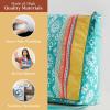 imageMaison d Hermine Hand Bags for Women Cotton Shoulder Bag for Shopping Travel Everyday Use Cross Body Tote purse Sling Bag24  Katmandou  Turquoise