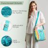 imageMaison d Hermine Hand Bags for Women Cotton Shoulder Bag for Shopping Travel Everyday Use Cross Body Tote purse Sling Bag24  Katmandou  Turquoise