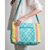 imageMaison d Hermine Hand Bags for Women Cotton Shoulder Bag for Shopping Travel Everyday Use Cross Body Tote purse Sling Bag24  Katmandou  Turquoise