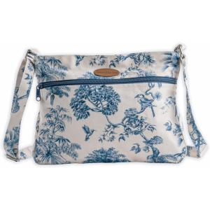 imageMaison d Hermine Cross Body Bags for Women Cotton Canvas Shoulder Bag for Shopping Travel Everyday Use Tote purse Sling Bag05  Bonobo  Blue