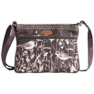 imageMaison d Hermine Cross Body Bags for Women Cotton Canvas Shoulder Bag for Shopping Travel Everyday Use Tote purse Sling Bag10  Meadow Florals