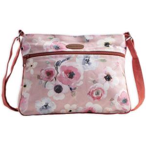 imageMaison d Hermine Cross Body Bags for Women Cotton Canvas Shoulder Bag for Shopping Travel Everyday Use Tote purse Sling Bag19  Pale Garden