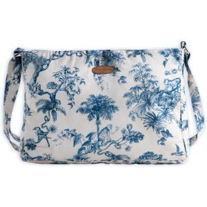 imageMaison d Hermine Hand Bags for Women Cotton Shoulder Bag for Shopping Travel Everyday Use Cross Body Tote purse Sling Bag05  Bonobo  Blue