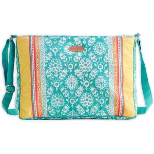 imageMaison d Hermine Hand Bags for Women Cotton Shoulder Bag for Shopping Travel Everyday Use Cross Body Tote purse Sling Bag24  Katmandou  Turquoise