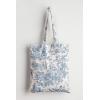 imageMaison d Hermine Tote Bag for Women 100 Cotton Reusable Grocery Tote Bags for Shopping Kitchen Beach Travel Perfect Gifts01  the Miller  Blue