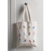 imageMaison d Hermine Tote Bag for Women 100 Cotton Reusable Grocery Tote Bags for Shopping Kitchen Beach Travel Perfect Gifts07  Birdies on Wire