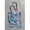 imageMaison d Hermine Tote Bag for Women 100 Cotton Reusable Grocery Tote Bags for Shopping Kitchen Beach Travel Perfect Gifts14  Happy Florals  Blue