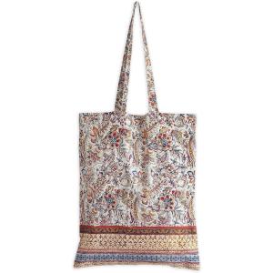 imageMaison d Hermine Tote Bag for Women 100 Cotton Reusable Grocery Tote Bags for Shopping Kitchen Beach Travel Perfect Gifts10  Jaipur