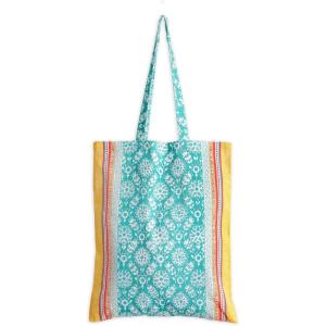 imageMaison d Hermine Tote Bag for Women 100 Cotton Reusable Grocery Tote Bags for Shopping Kitchen Beach Travel Perfect Gifts17  Katmandou  Turquoise