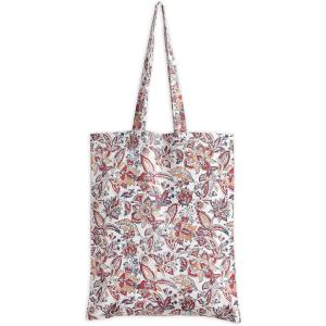 imageMaison d Hermine Tote Bag for Women 100 Cotton Reusable Grocery Tote Bags for Shopping Kitchen Beach Travel Perfect Gifts23  Kerala  Red