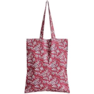 imageMaison d Hermine Tote Bag for Women 100 Cotton Reusable Grocery Tote Bags for Shopping Kitchen Beach Travel Perfect Gifts24  Surya  Burgundy