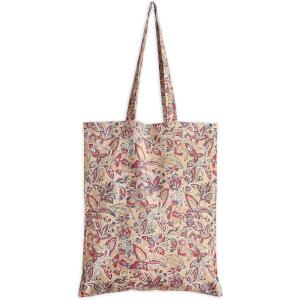 imageMaison d Hermine Tote Bag for Women 100 Cotton Reusable Grocery Tote Bags for Shopping Kitchen Beach Travel Perfect Gifts28  Kerala  Blue