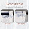imageMaison d Hermine Tailored Curtain 100 Cotton One Panel 50quotx108quot Curtains Easy Hanging with a Rod Pocket ampamp Loop for Living Rooms Bedrooms Offices Jouy Paradis  Blue  SpringSummer50W x 108L Pack of 1