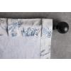 imageMaison d Hermine Tailored Curtain 100 Cotton One Panel 50quotx108quot Curtains Easy Hanging with a Rod Pocket ampamp Loop for Living Rooms Bedrooms Offices Jouy Paradis  Blue  SpringSummer50W x 108L Pack of 1