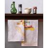 imageMaison d Hermine Dishcloths 100 Combed Cotton Premium 20quot x 2750quot Easter MultiPurpose Kitchen Towel for Kitchen Holiday Dinner Wedding ampamp Dining Peacock Utopia  Sandy Beach Set of 3Pastries