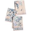 imageMaison d Hermine Dishcloths 100 Combed Cotton Premium 20quot x 2750quot Easter MultiPurpose Kitchen Towel for Kitchen Holiday Dinner Wedding ampamp Dining Peacock Utopia  Sandy Beach Set of 3Peacock Utopia  Sandy Beach