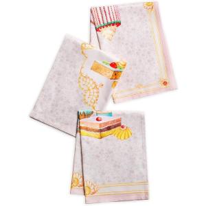 imageMaison d Hermine Dishcloths 100 Combed Cotton Premium 20quot x 2750quot Easter MultiPurpose Kitchen Towel for Kitchen Holiday Dinner Wedding ampamp Dining Peacock Utopia  Sandy Beach Set of 3Pastries