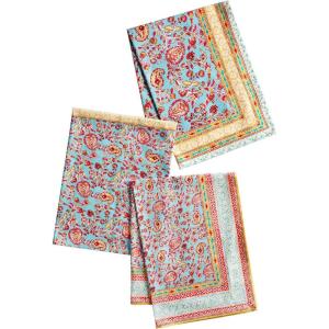 imageMaison d Hermine Dishcloths 100 Combed Cotton Premium 20quot x 2750quot Easter MultiPurpose Kitchen Towel for Kitchen Holiday Dinner Wedding ampamp Dining Peacock Utopia  Sandy Beach Set of 3Lauris