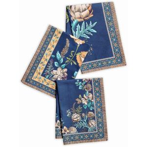imageMaison d Hermine Dishcloths 100 Combed Cotton Premium 20quot x 2750quot Easter MultiPurpose Kitchen Towel for Kitchen Holiday Dinner Wedding ampamp Dining Peacock Utopia  Sandy Beach Set of 3Artichoke