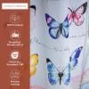 imageMaison d Hermine Kitchen Curtains Sets for Windows 100 Cotton Set of Kitchen Curtains Valances for Home 2 Tiers 28quotX36quot and 1 Valance 56quotX18quot Farmhouse Cafe Rural Christmas17  Blossoms in Spring
