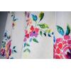 imageMaison d Hermine Kitchen Curtains Sets for Windows 100 Cotton Set of Kitchen Curtains Valances for Home 2 Tiers 28quotX36quot and 1 Valance 56quotX18quot Farmhouse Cafe Rural Christmas13  Rose Garden