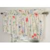 imageMaison d Hermine Kitchen Curtains Sets for Windows 100 Cotton Set of Kitchen Curtains Valances for Home 2 Tiers 28quotX36quot and 1 Valance 56quotX18quot Farmhouse Cafe Dalida17  Just Floral