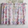imageMaison d Hermine Kitchen Curtains Sets for Windows 100 Cotton Set of Kitchen Curtains Valances for Home 2 Tiers 28quotX36quot and 1 Valance 56quotX18quot Farmhouse Cafe Dalida31  Floral Love