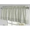 imageMaison d Hermine Kitchen Curtains Sets for Windows 100 Cotton Set of Kitchen Curtains Valances for Home 2 Tiers 28quotX36quot and 1 Valance 56quotX18quot Farmhouse Cafe Rural Christmas26  Winter Mornings