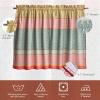 imageMaison d Hermine Kitchen Curtains Sets for Windows 100 Cotton Set of Kitchen Curtains Valances for Home 2 Tiers 28quotX36quot and 1 Valance 56quotX18quot Farmhouse Cafe Dalida35  Provence
